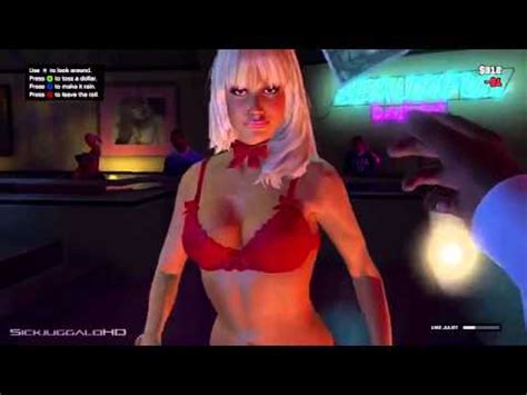 Grand Theft Auto Exotic Pole Dance Juliet Strip Club Youtube