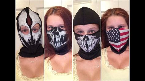 My Cod Ghosts Masks Collection Youtube