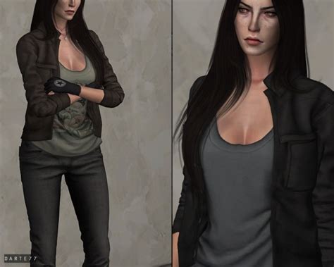 Suede Jacket At Darte77 The Sims 4 Catalog