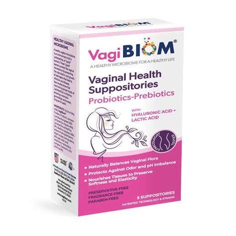vaginal probiotic suppository fragrance free vagibiom