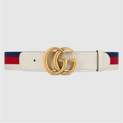 Shop The Leather Belt With Double G Buckle In Brown Leather At Gucci