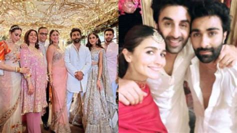 Inside Pics Of Alia Bhatt Ranbir Kapoors Intimate Wedding With Kareena Randhir Kapoor Karan