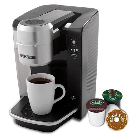 Small Kitchen Appliances Mr Coffee Single Serve K Cup Brewing System