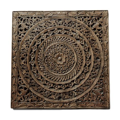 Moroccan Decent Wood Carving Wall Art Hanging