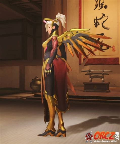 Sew On Patch Overwatch Mercy Amber Epic Skin Set Shoulder Etsy