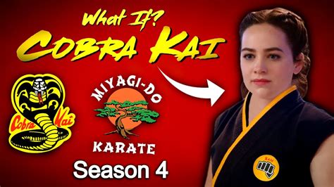 what if sam joined cobra kai cobra kai season 4 youtube