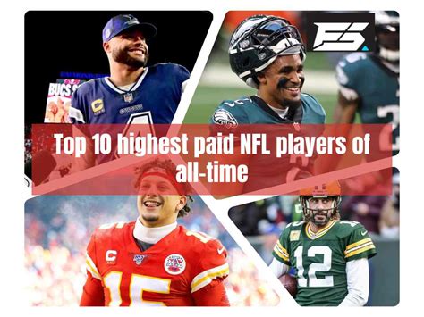 Top 10 Highest Paid Nfl Players Of All Time Firstsportz