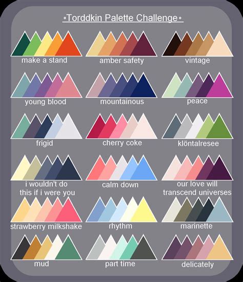 Osh On Twitter Color Palette Challenge Color Palette Color Schemes