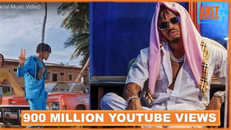 Diamond Platnumz Becomes The First African To Hit 900 Million Views On