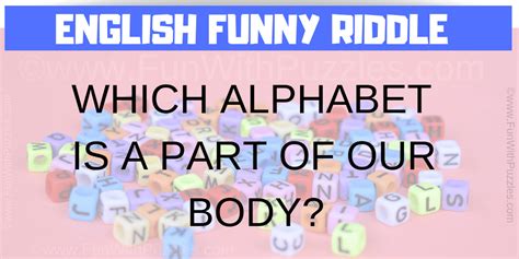 English Funny Riddle And Answer For Kids English Puzzle