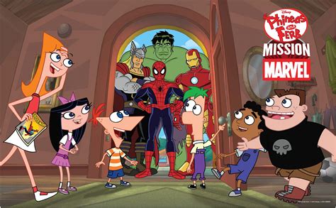 Out Today Phineas And Ferb Mission Marvel Check Out The Exclusive