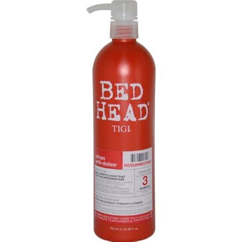 Tigi Bed Head Urban Anti Dotes Resurrection Shampoo Damage Level