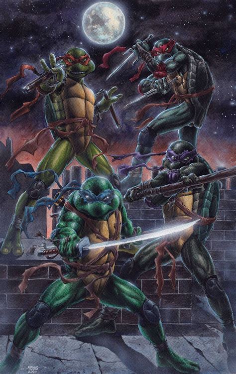 Teenage Mutant Ninja Turtles Watercolors By Edtadeo On Deviantart Gi