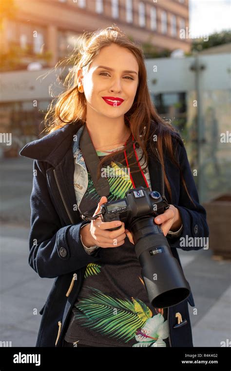 Professional Female Photographer Hi Res Stock Photography And Images