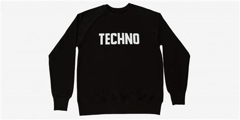 Techno Sweatshirt Black