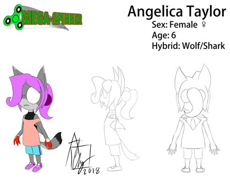 Angelica Taylor Model Sheet Mega Spinner — Weasyl
