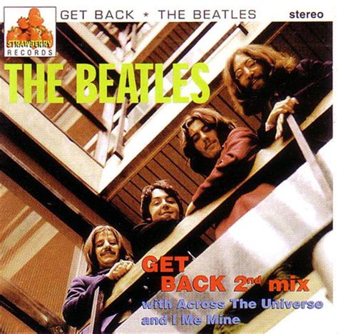Перевод песни get back — рейтинг: Beatles / Get Back 2nd Mix / 1CD - GiGinJapan