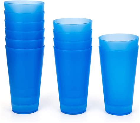 Kx Ware 32 Ounce Plastic Tumblerslarge Drinking Glassesparty Cups