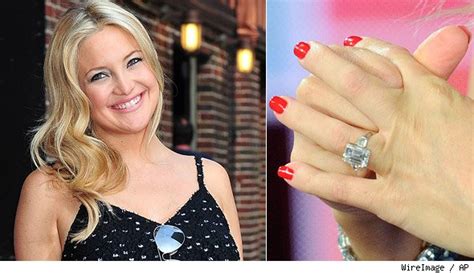 Kate Hudsons Engaged A Look At Her Ring