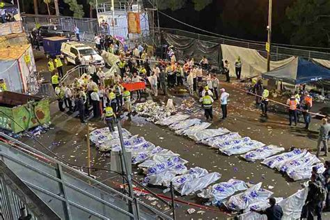 Crush At Israeli Religious Festival Kills 45