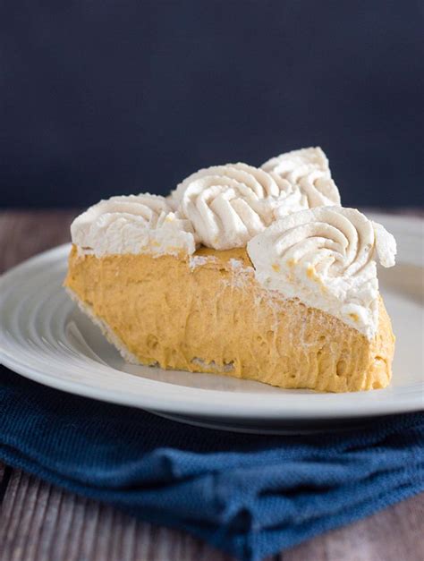 Pumpkin Cream Pie With Salted Caramel Whipped Cream By The