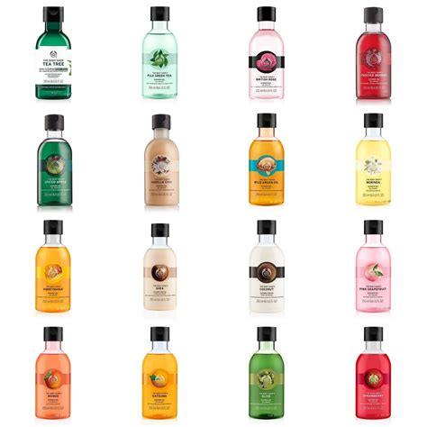 Body Shop Full Range Body Wash And Shower Gel 250ml Soap Free And Lather