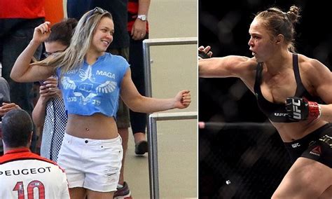 New Ronda Rousey Body Paint Photos Leaked Proving Rowdy Is Back And