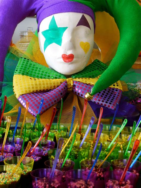 Baile De Carnaval Infantil Party Bars Mardi Gras Centerpieces