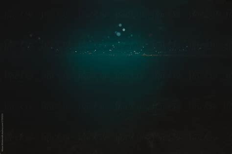 Dark And Spooky Underwater With Bubbles By Alison Winterroth