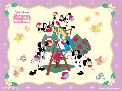 Alice In Wonderland Cartoon Wallpaper 61 Images