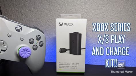 Xbox Series Sx Play And Charge Kit Unboxing Youtube