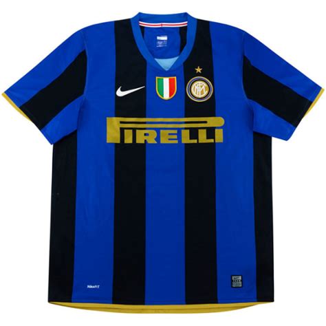 Inter Milan Retro Vintage Jersey Football Soccer Pro