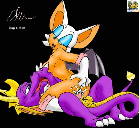 Image 34094 Rouge The Bat Sonic Team Spyro Spyro Series Surfing Charizard Animated Crossover