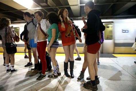 Pants Less Riders To Hop On Public Transit This Sunday Newstimes