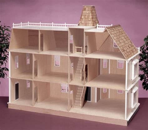 Large Wooden Dollhouse Ideas On Foter
