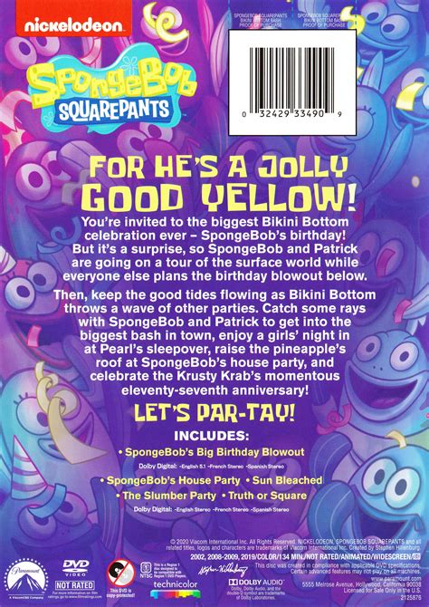 Dvd Review Spongebob Squarepants Bikini Bottom Bash Nor
