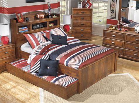 Shop our best selection of kids bedroom sets to reflect your style and inspire their imagination. Barchan Full Bookcase Bed with Trundle Under Bed Storage ...