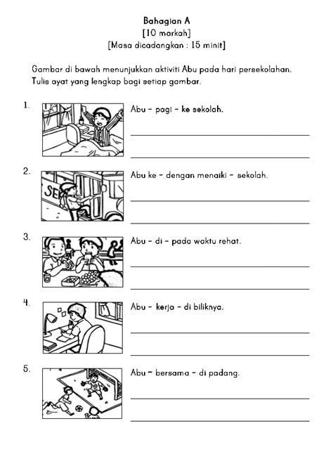 Latihan Bina Ayat Tahun Pdf Modul Praktis Bahasa Melayu Pemahaman My