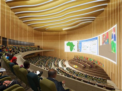 Assembly Hall for the 2014 Summit of the African Union by ...