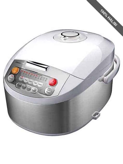 Philips Daily Collection Fuzzy Logic Rice Cooker HD3038 With 9 Food