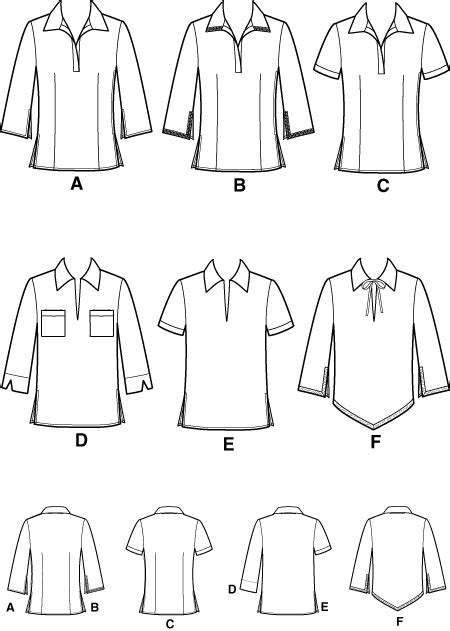 simplicity 9411 6 shirts made easy