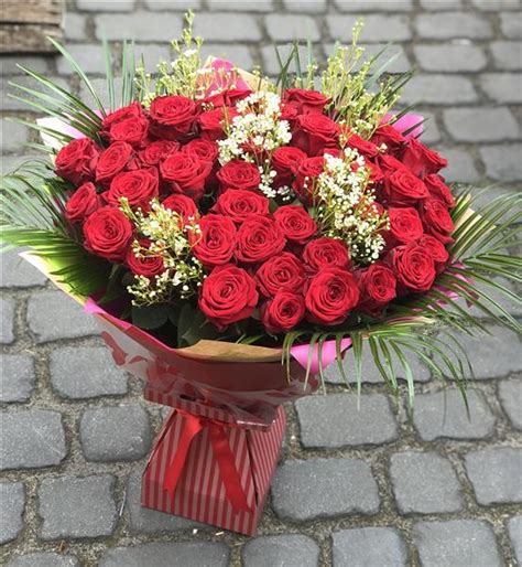 50 Red Rose Bouquet