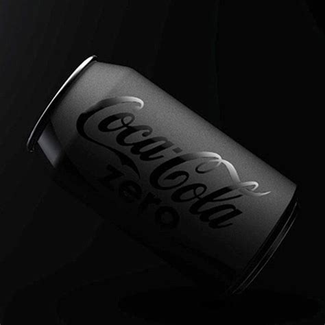 Designhunter Cheers This Amazing Matte Black Coke Can Was The First