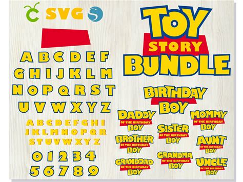Lms beyond infinity by london's letters. Toy Story Bundle SVG | Toy Story font SVG, Toy by HotFont ...