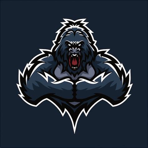 Premium Vector Gorilla Logo Template