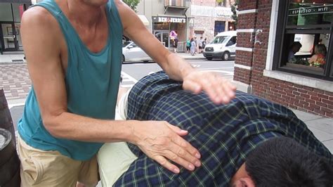 Beating The Crap Out Of This Man Percussion Massage Aka Tapotement Youtube
