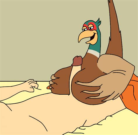 Rule 34 Anthro Avian Bed Big Breasts Bird Breasts Busty Feral Duo