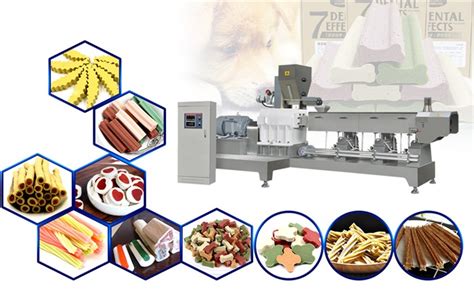 How Is Pet Chew Produced By Using The Automatic Pet Chewing Making