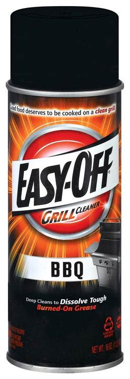 Turn your grill off and let the rack cool. Amazon.com: Easy Off BBQ Grill Cleaner, Aerosol, 16-Ounce ...