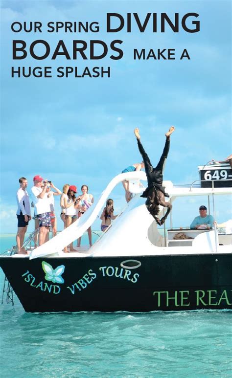 Rooftop Spring Diving Boards Island Vibes Tours Turks And Caicos